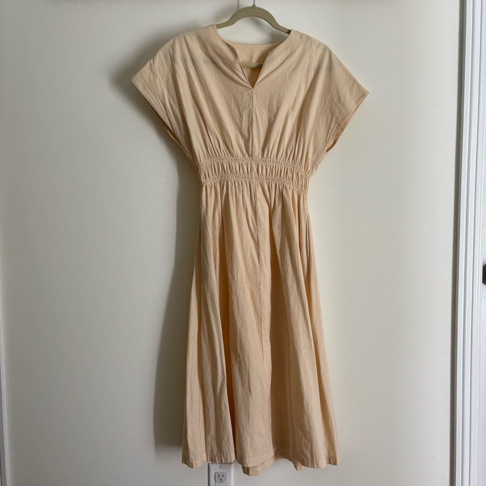Light Yellow Cotton Dress 💛 S